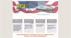 Desktop Screenshot of acefuneralproducts.com